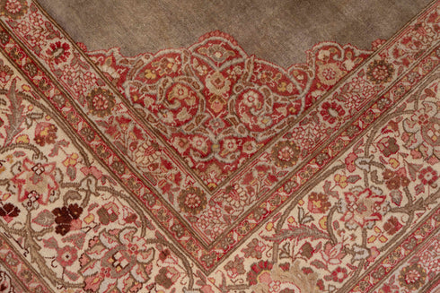Antique Tabriz Area Rug (9' x 12')